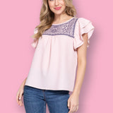 Valentina Yoke Top