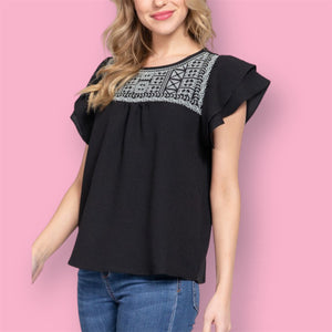 Valentina Yoke Top