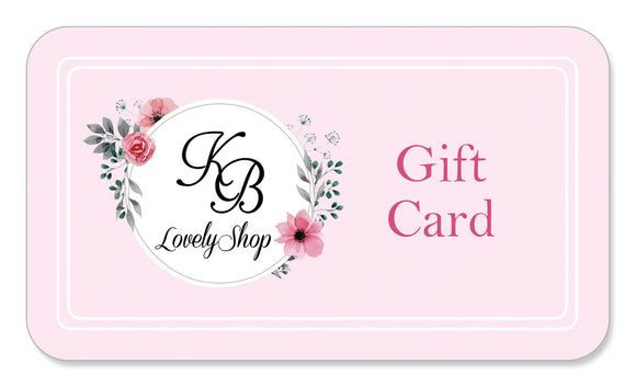 KB Lovely Shop GIFT CARD