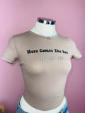 "Here Comes the Sun" Crop Top