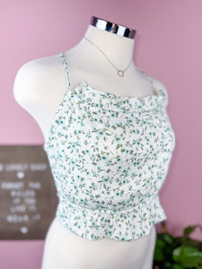 Rebeca Flower Crop Top