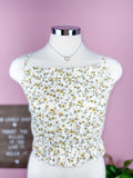 Rebeca Flower Crop Top