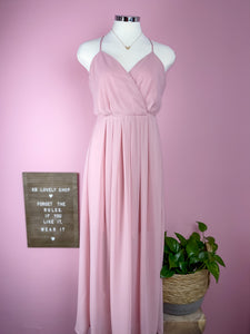 Princess in Pink Maxi Dress