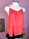 Double V-Neck Cami Women Top