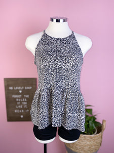 Leopard Print Blouse