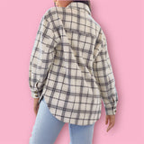 Fall in Love Plaid Flannel Shacket