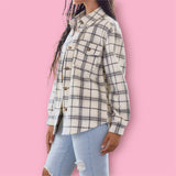 Fall in Love Plaid Flannel Shacket