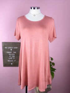 Oversized Swing Basic Top